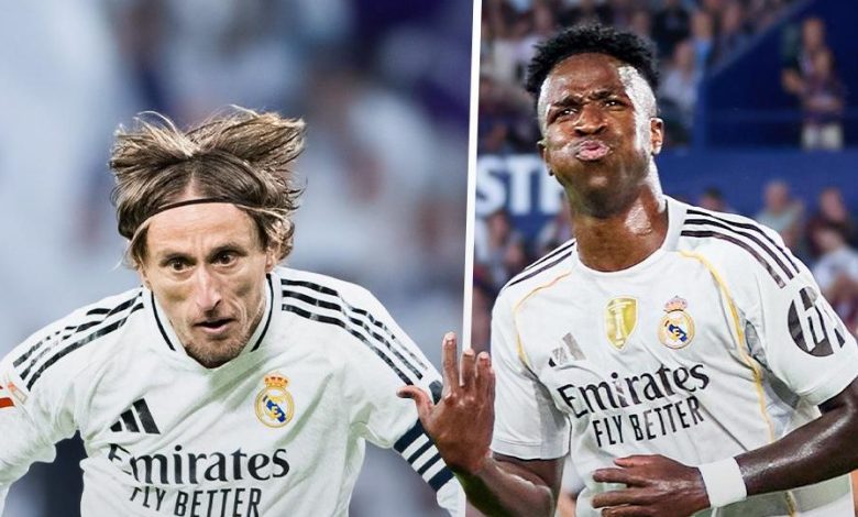 مودريتش وراء الهدف الجميل الذي سجله فينيسيوس ضد ليفانتي
