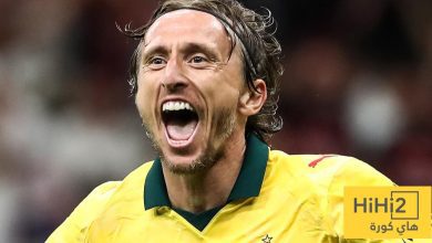 مودريتش يكتب التاريخ في الكالتشيو