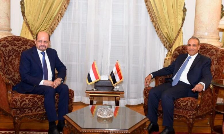 وزير الخارجية يبحث مع نظيره المصري العلاقات الثنائية والتعاون المشترك