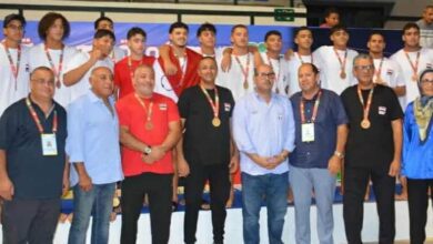 بعثة منتخب السباحة