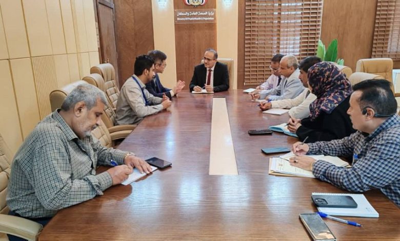 وزير الصحة يبحث مع منظمة "انترسوس" وبعثة أطباء بلا حدود البلجيكية تدخلاتهما في القطاع الصحي