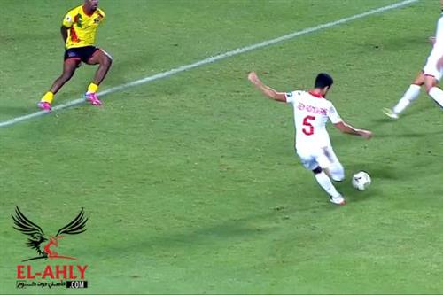 فيديو... ثنائية محمد بن رمضان في شباك ساو تومي بتصفيات كأس العالم