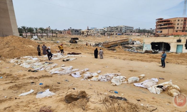 الصحة بغزة تقرر دفن 41 شهيدا مجهولي الهوية بمقبرة جماعية