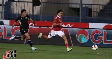 الشوط الأول.. بتروجت يتقدم على الأهلي بهدف نظيف في الدوري.. صور