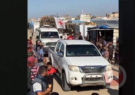 اسرائيل تسمح لحماس بدخول منطقة "الخط الأصفر" برفقة الصليب الأحمر للبحث عن جثث الاسرى