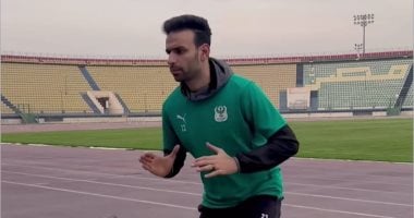 ميدو جابر يخضع لبرنامج تأهيلي مكثف على هامش مران المصري