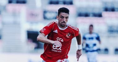 الأهلى يفحص العضلة الأمامية لطاهر محمد طاهر اليوم