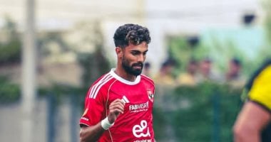 لاعب الأهلى أحمد رضا يبدأ برنامجه التأهيلى للتعافى من شد الخلفية
