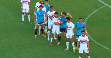 الزمالك يسيطر ويستحوذ ويبحث عن التسجيل أمام غزل المحلة بعد 30 دقيقة