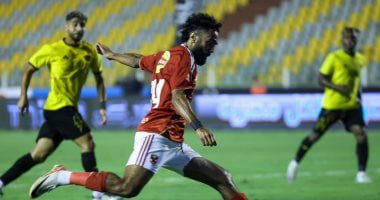 الأهلي يعلن غياب حسين الشحات 7 أسابيع لإصابته بمزق في وتر الخلفية