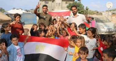 رسالة شكر من أطفال غزة إلى مصر لنجاحها فى وقف الحرب الإسرائيلية.. فيديو
