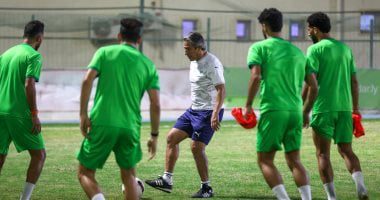المصري يؤدي مرانه الأول بطرابلس استعدادًا لملاقاة الاتحاد الليبى بالكونفيدرالية