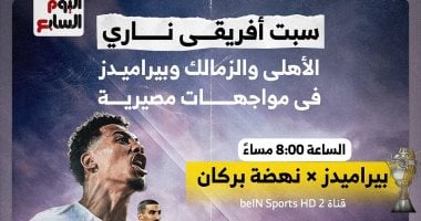 الأهلي والزمالك وبيراميدز بمواجهات أفريقية قوية فى سبت أفريقي ناري
