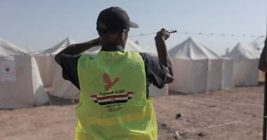 اللجنة المصرية فى غزة تبنى المخيم العاشر لإيواء النازحين الفلسطينيين