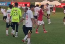 شاهد فرحة لاعبى الزمالك بعد الفوز على الأهلى 3-1 ببطولة الجمهورية 2009
