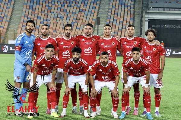 الشحات وبن شرقي يقودان تشكيل الأهلي أمام كهرباء الإسماعيلية