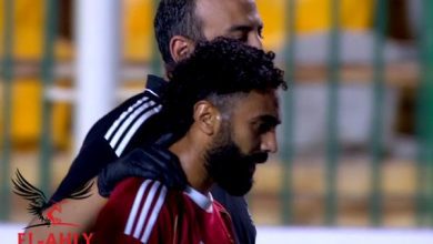 إصابة حسين الشحات - الأهلى . كوم