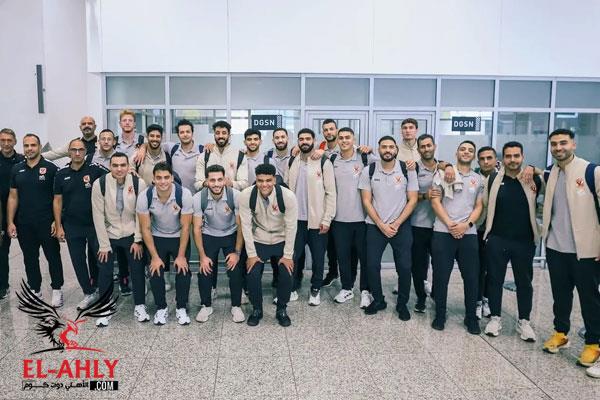 بعثة الأهلي لكرة اليد تصل إلى المغرب للمشاركة في بطولة إفريقيا للأندية