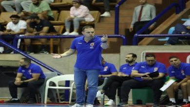 مدرب سلة الأهلي يوضح واقعة دفعه لإبراهيم هشام