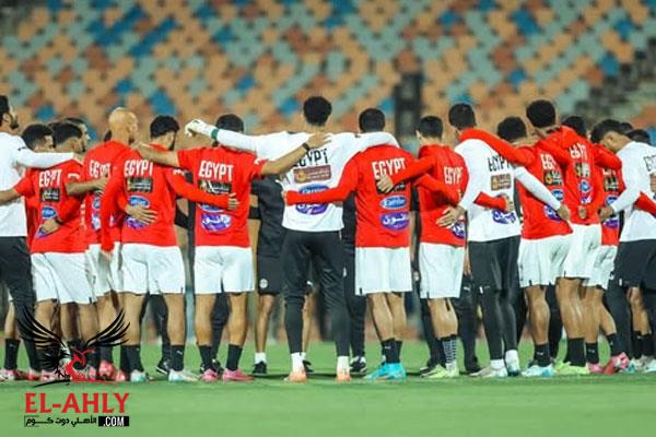 دكة بدلاء منتخب مصر لمواجهة غينيا بيساو