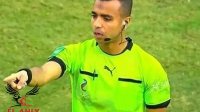 مصطفى الشهدي حكمًا لمباراة الأهلي والاتحاد السكندري