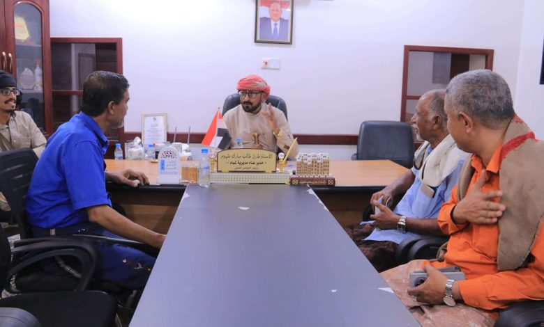 اخبار-حضرموت-|-انتقالي-وادي-وصحراء-حضرموت-يناقش-مع-مدير-عام-شبام-الترتيبات-الأمنية-الخاصة-بفعالية-14-أكتوبر