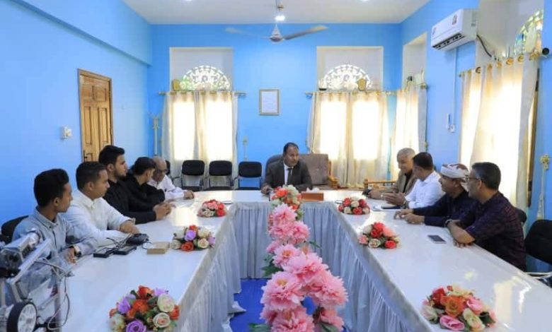 اخبار-حضرموت-|-الوكيل-العامري-يلتقي-الفريق-الوطني-المشارك-في-بطولة-first-global-ويشيد-بجهودهم-وتمثيلهم-المشرف-لليمن