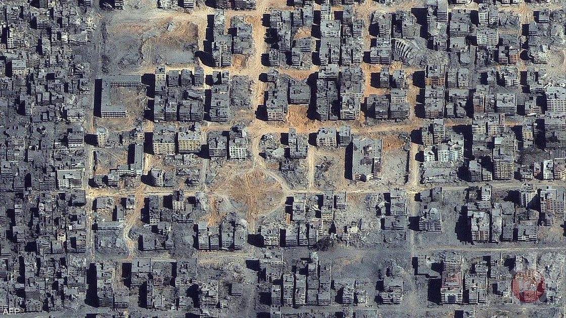 بعد عامين من الحرب.. صور جوية تكشف حجم الدمار الهائل في غزة