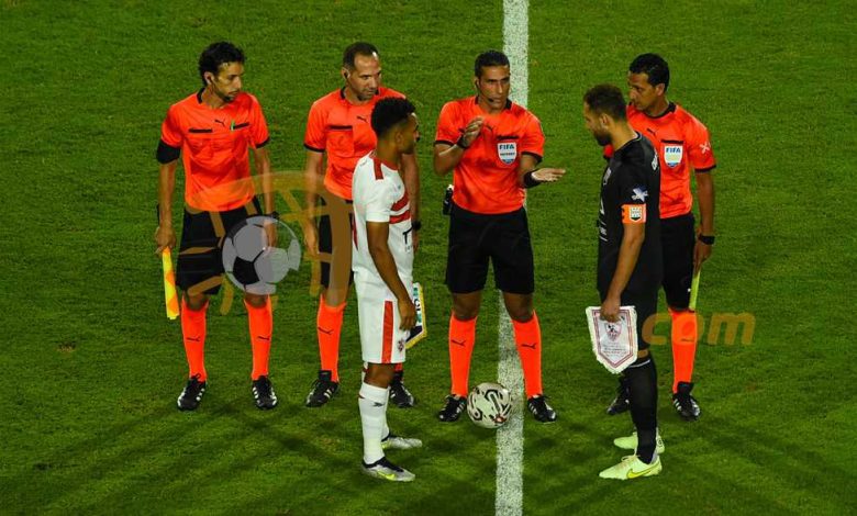 محمود ناجي حكما لمباراة الزمالك والبنك الأهلي