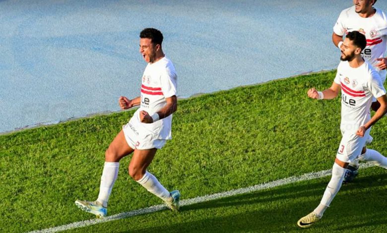 في ظهوره الأول.. أحمد ربيع يسجل لـ الزمالك في غزل المحلة