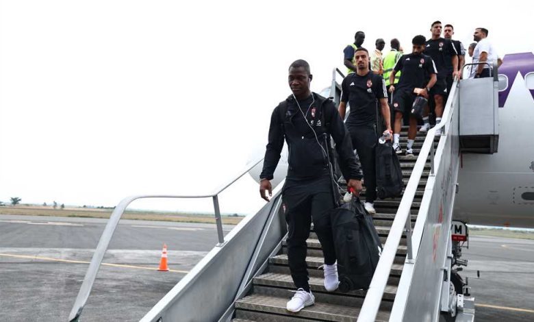 دوري أبطال إفريقيا -  بعثة الأهلي تعود للقاهرة عقب مباراة إيجل نوار مباشرة