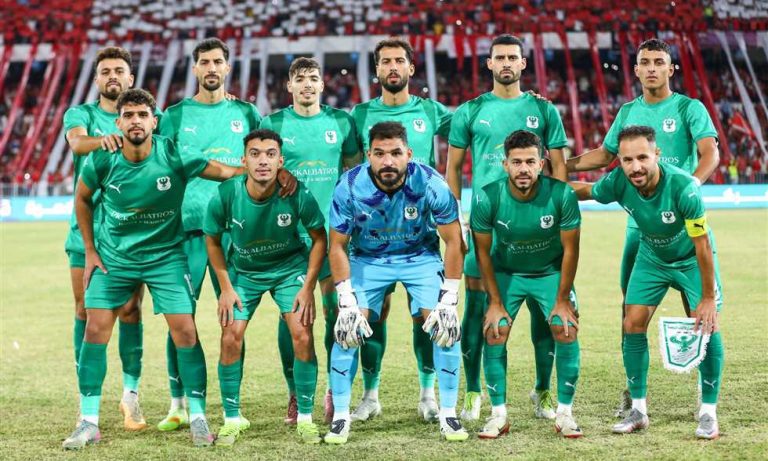 تشكيل المصري - دغموم وصلاح ومنذر يقودون الهجوم ضد الاتحاد في الكونفدرالية