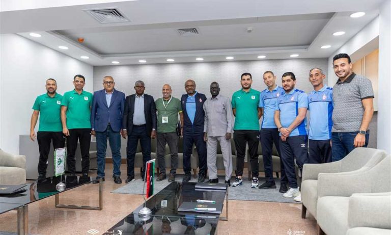 الكونفدرالية - المصري يرتدي الأبيض أمام الاتحاد الليبي