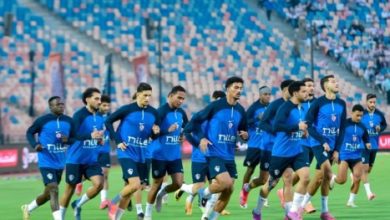 نبأ هام من تدريبات الزمالك بشأن نجم الفريق
