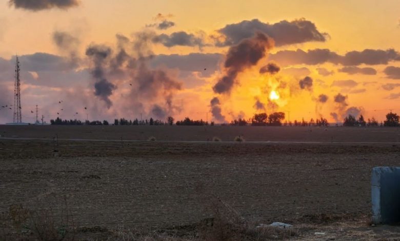 الجيش الإسرائيلي قصف 100 هدف في قطاع غزة