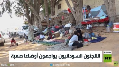 اللاجئون السودانيون يواجهون أوضاعا صعبة