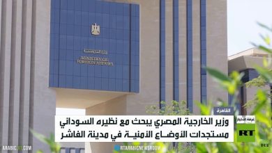 مباحثات مصرية سودانية في القاهرة