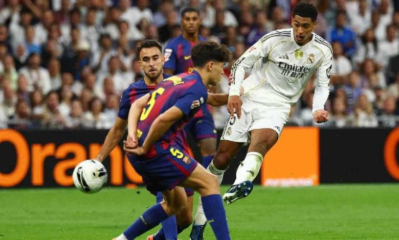 بيلينغهام يكرر حركة فاضحة في الكلاسيكو ويواجه خطر العقوبة