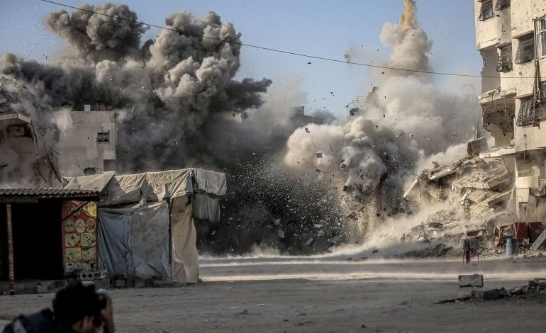 59 غارة عقب مطالبة ترامب بوقف إطلاق النار تخلف 34 شهيدا