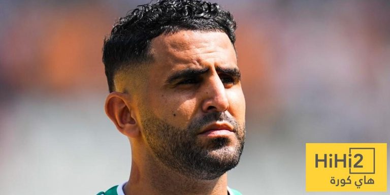 بالأرقام.. تألق رياض محرزفي الشوط الأول