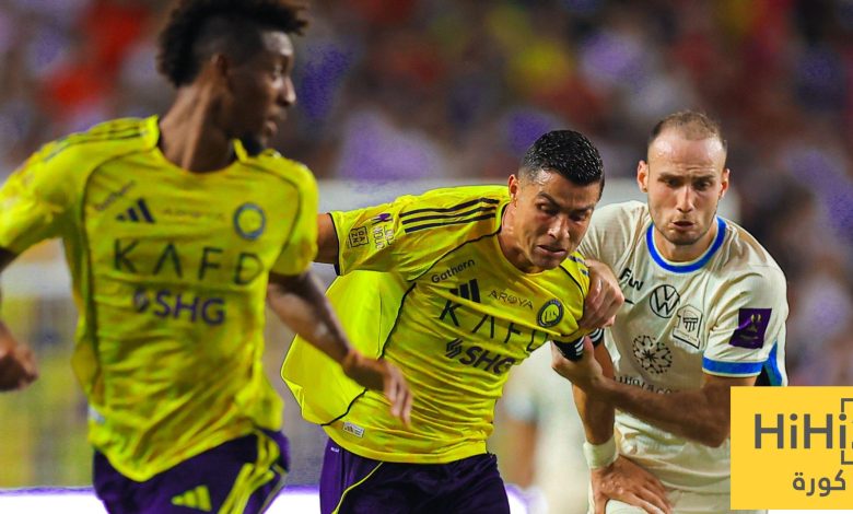 نتيجة أول مباراة بين النصر والاتحاد في كأس الملك