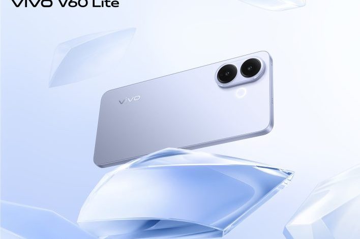 vivo V60 Lite قوة كبيرة بتصميم نحيف وأداء احترافي