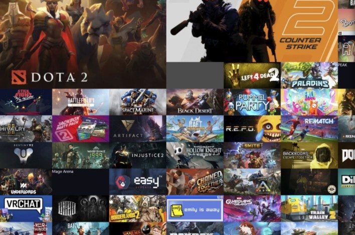 أداة ويب مفتوحة المصدر تتيح إنشاء ملصق لمكتبة Steam مُرتب حسب مدة اللعب