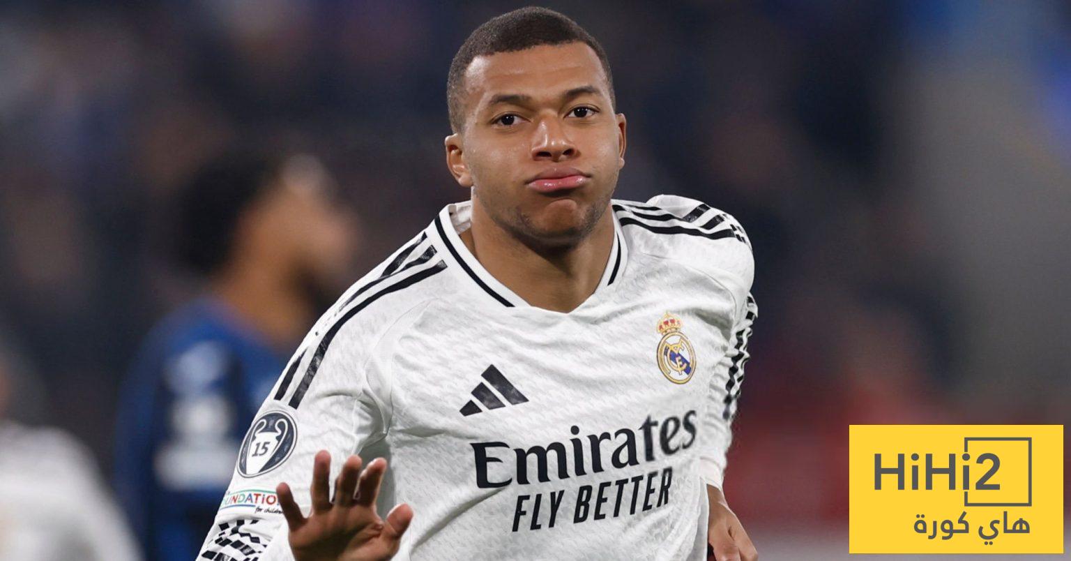 أرقام مميزة لمبابي مع ريال مدريد في الليغا