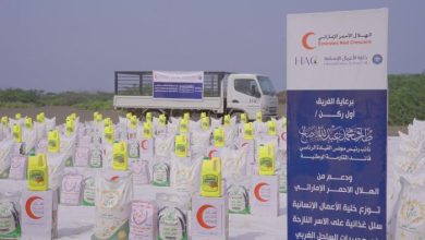 إنسانية المقاومة الوطنية توزع سلالًا غذائية في ريف المخا