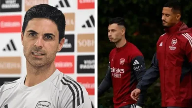 أرتيتا يكشف موقف مارتينيلي وساليبا من مواجهة بيرنلي