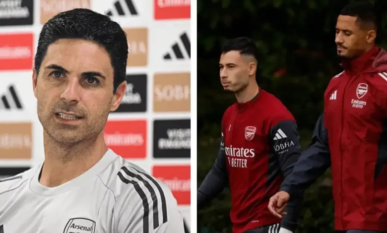 أرتيتا يكشف موقف مارتينيلي وساليبا من مواجهة بيرنلي