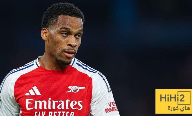 أرسنال يقترب من تمديد عقد تمبر