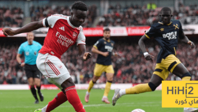 إحصائيات نصف ساعة من مباراة أرسنال ووست هام