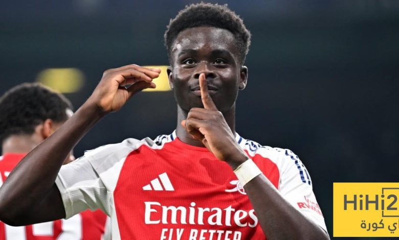 راتب قياسي تاريخي لساكا من اجل التمديد مع ارسنال